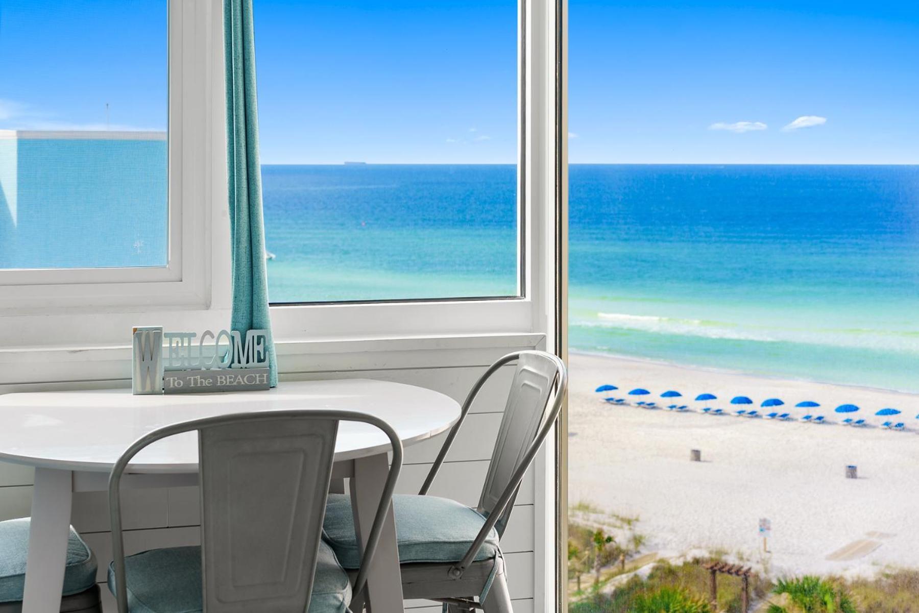 Sea The Gulf - Of The Gulf 809 - Front - Ocean View Free Chair Service * Panama City Beach